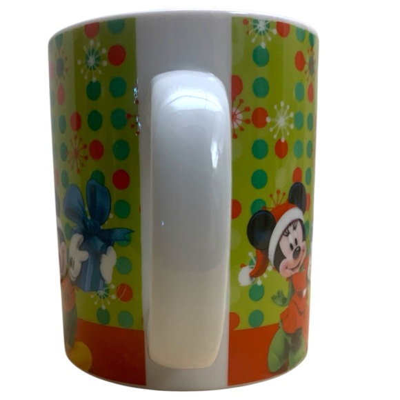 Disney Mickey Mouse Santa Holiday Christmas Ceramic Coffee Cup Tea Mug - Picture 2 of 7